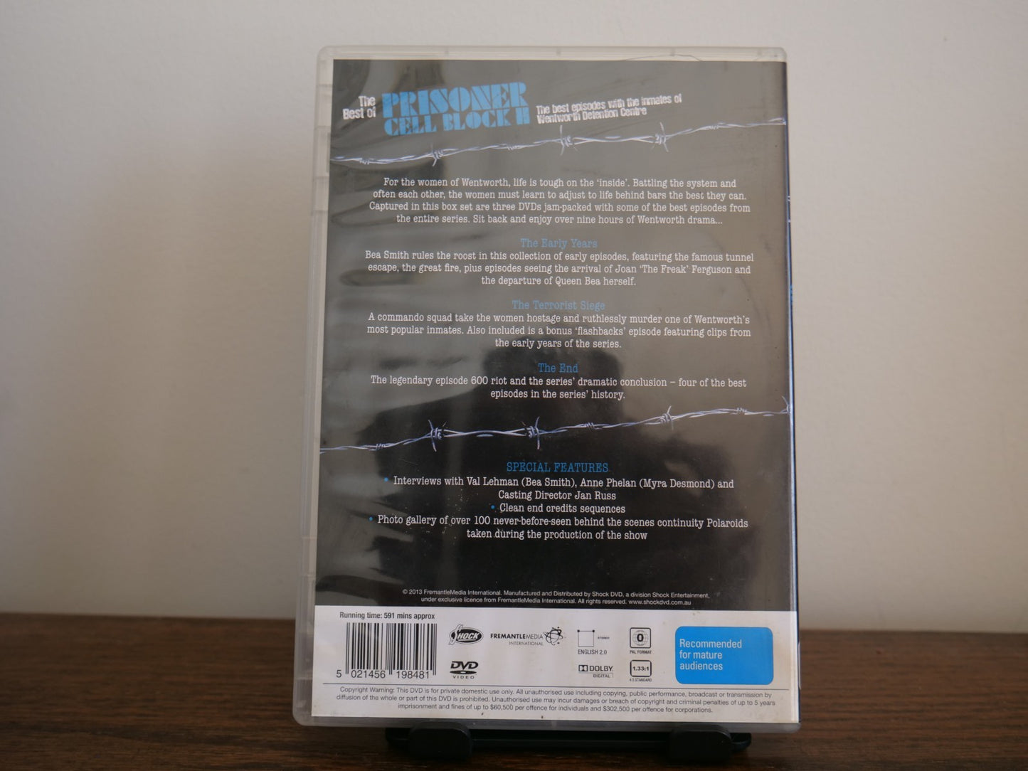 Prisoner-Cell Block H-The Best of (DVD, 2013) Region 4 DVD RetroExchange Australia