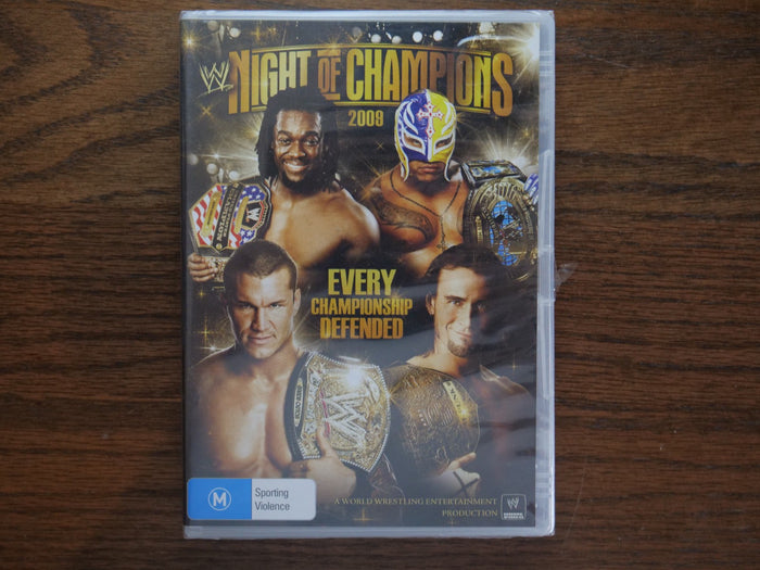 WWE - Night Of Champions 2009 (DVD) - Sealed | Retro Exchange