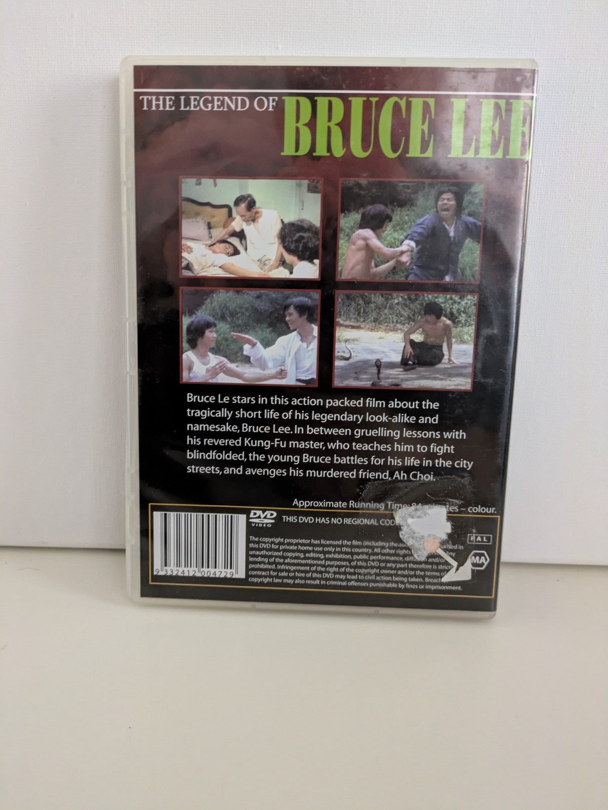 The Legend of Bruce Lee DVD Region Free Retro Exchange Australia
