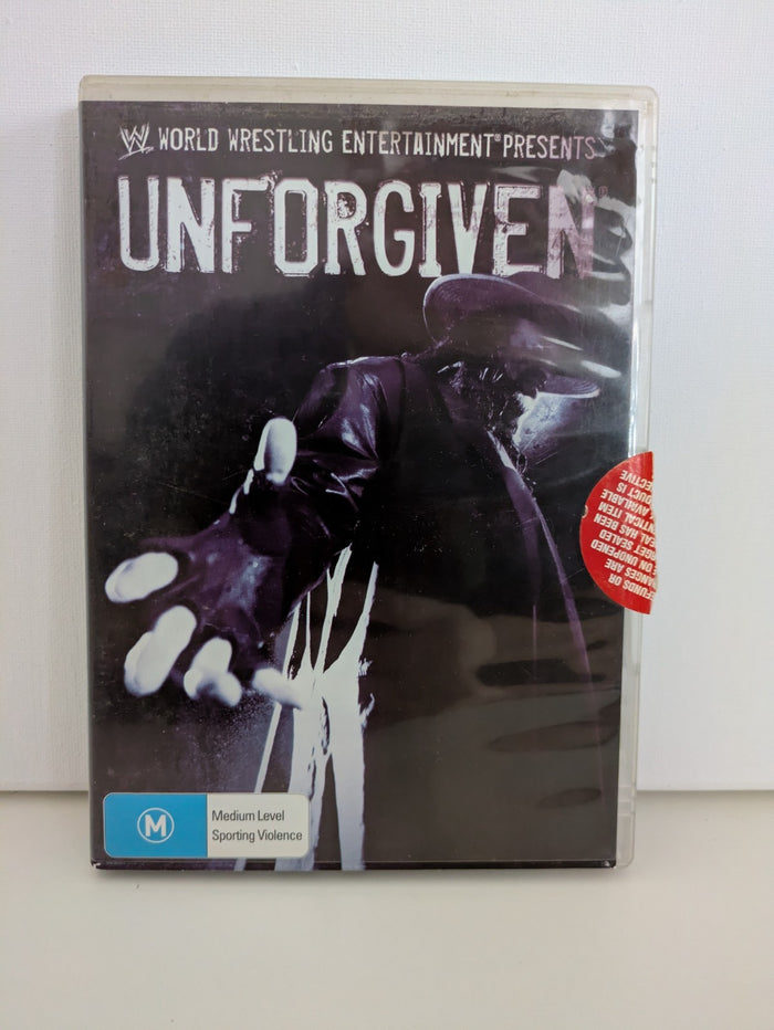 WWE World Wrestling Entertainment Unforgiven DVD R4 | Retro Exchange
