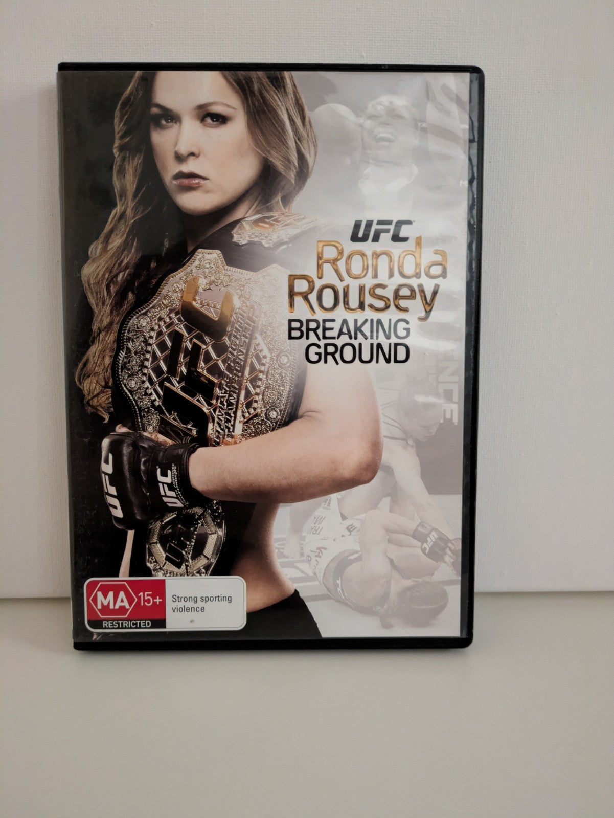 UFC Ronda Rousey Breaking Ground region 4 DVD Retro Exchange Australia
