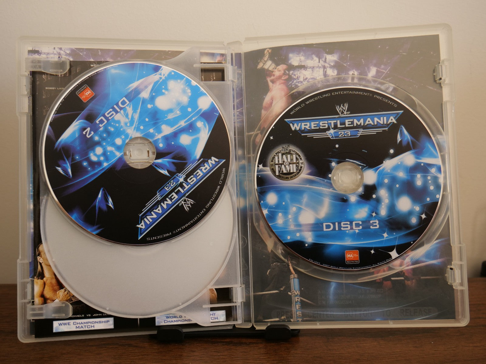 Wrestlemania 23 Steelbook Case DVD Sports Region 4 DVD RetroExchange Australia