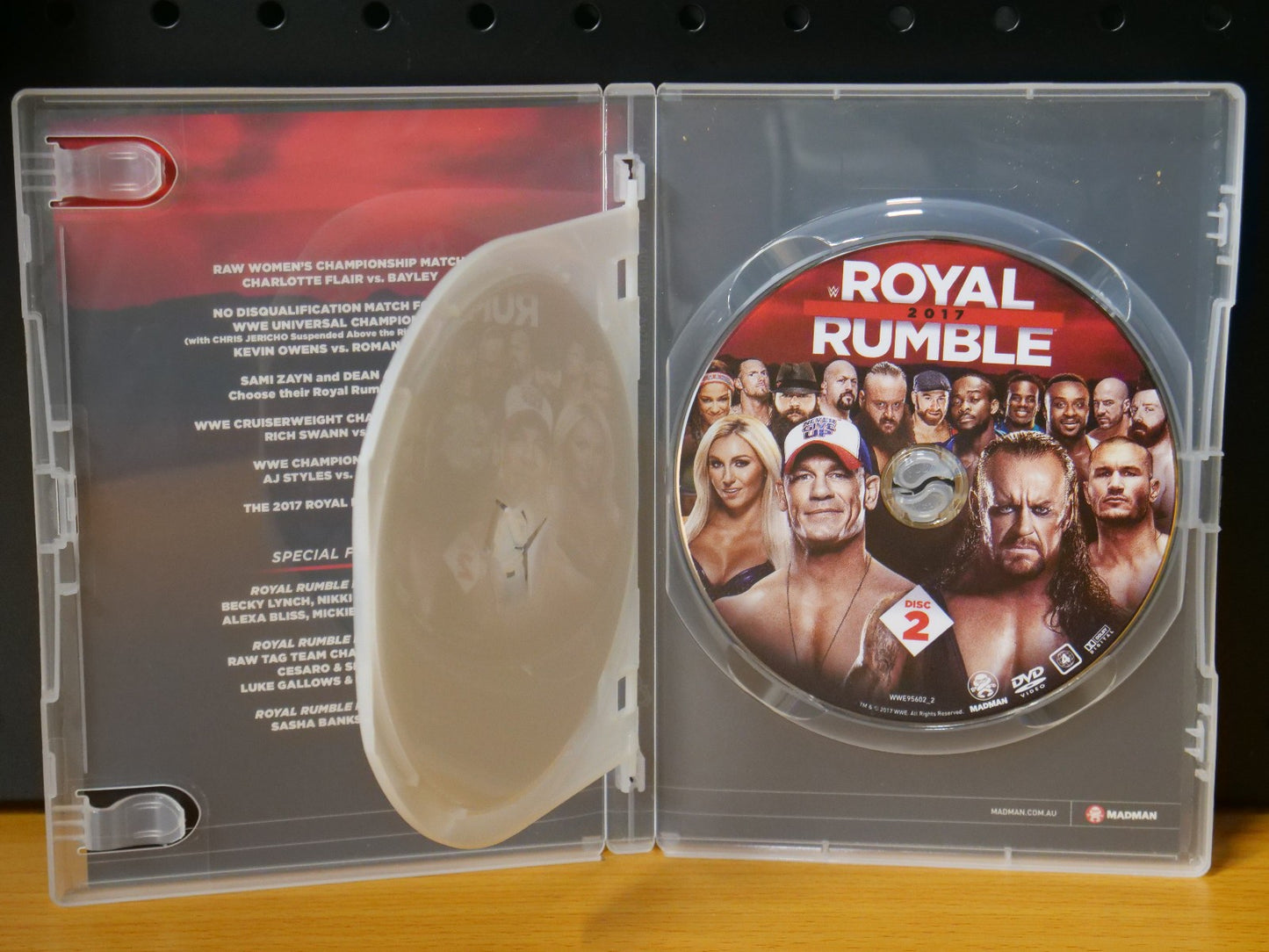 WWE - Royal Rumble 2017 (DVD, 2017) R4 Retro Exchange Australia