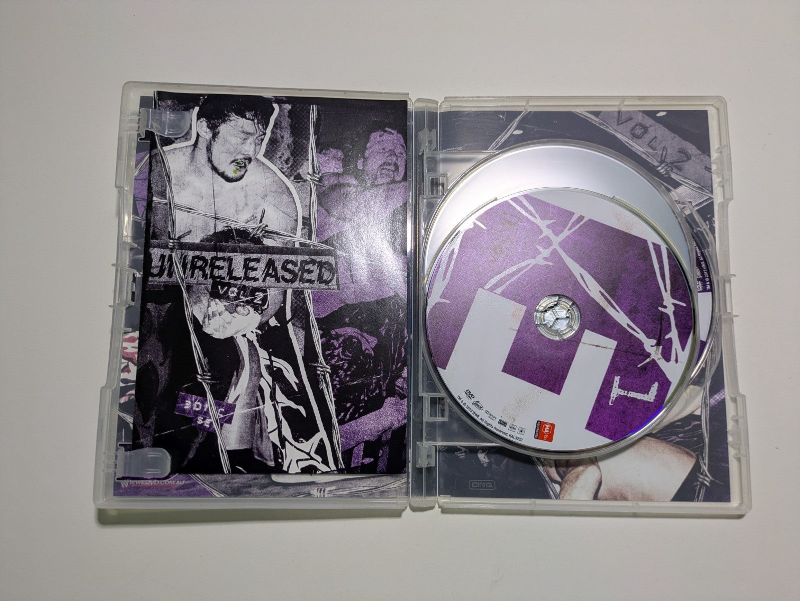ECW Extreme Championship Wrestling Unreleased Volume 2 Region 4 Dvd 3-disc Set Retro Exchange Australia