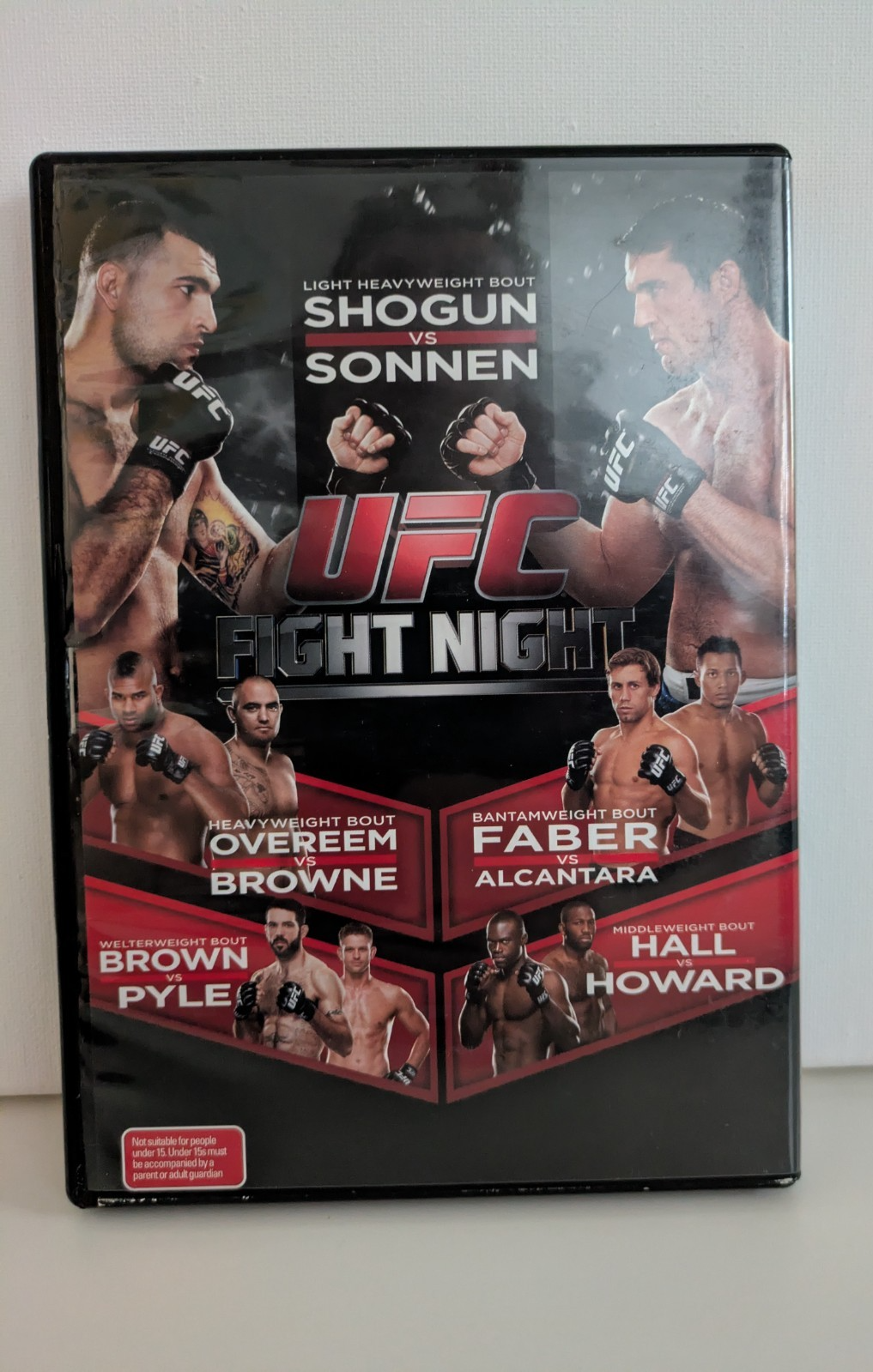 UFC On Fuel TV & UFC Fight Night 3 DVD set Retro Exchange Australia