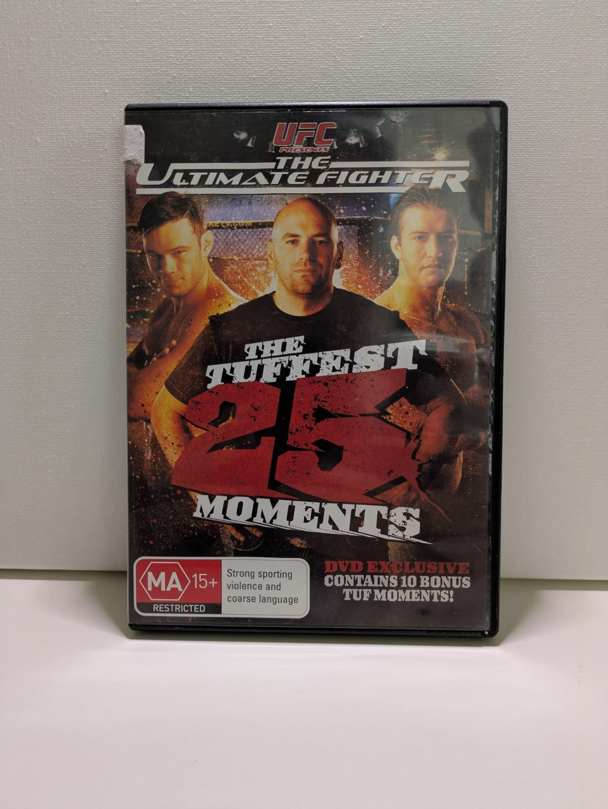 UFC The Ultimate Fighter The Tuffest 25 Moments DVD 2009 Retro Exchange Australia