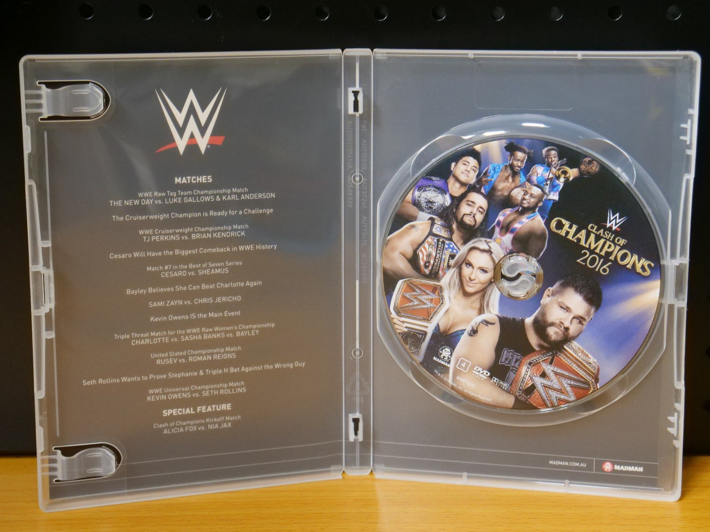 WWE-WCW-Clash of the Champions 2016 (DVD 2016) Retro Exchange Australia