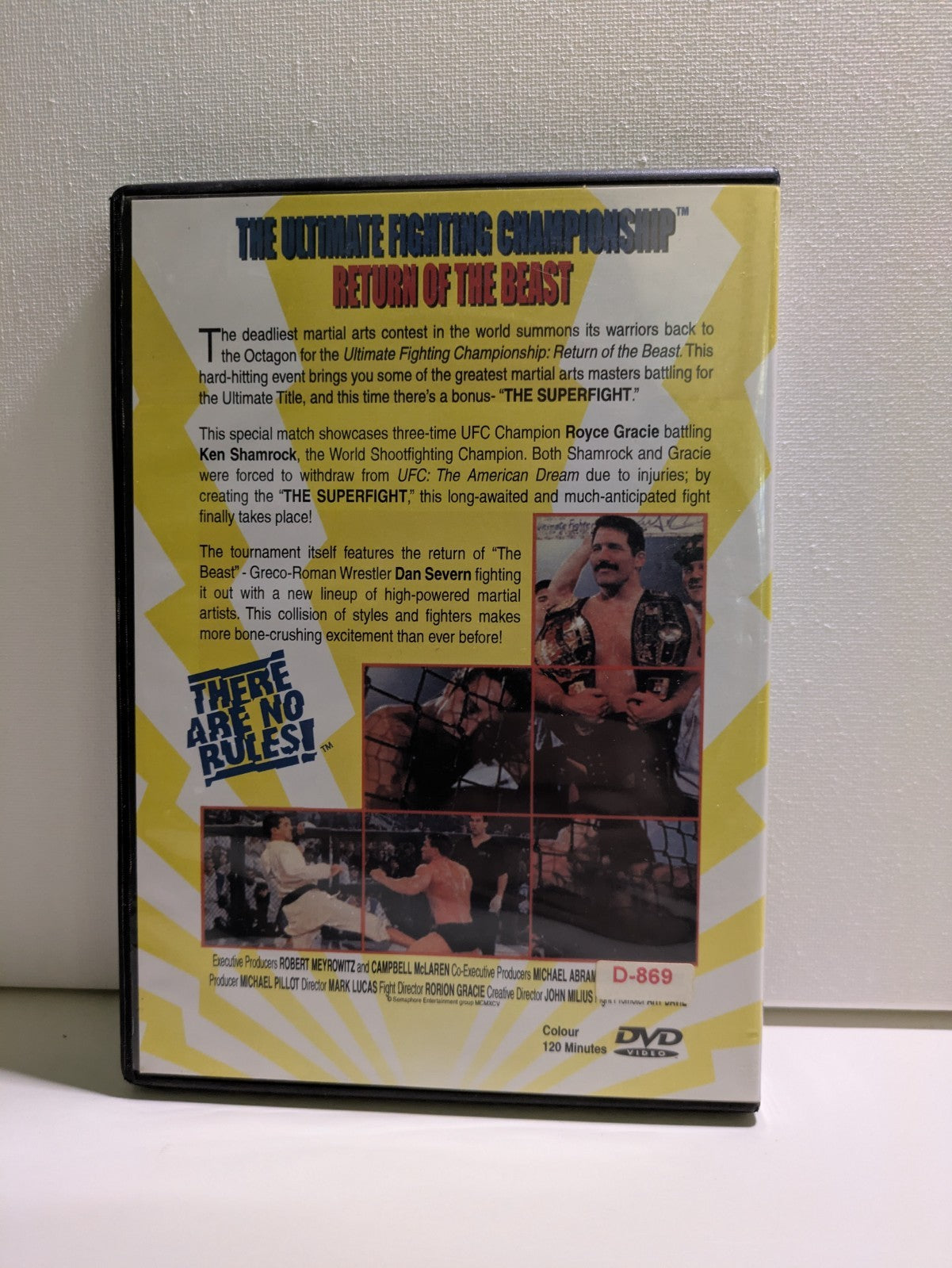 The Ultimate Fighting Championship: Return of the Beast DVD R4 Retro Exchange Australia