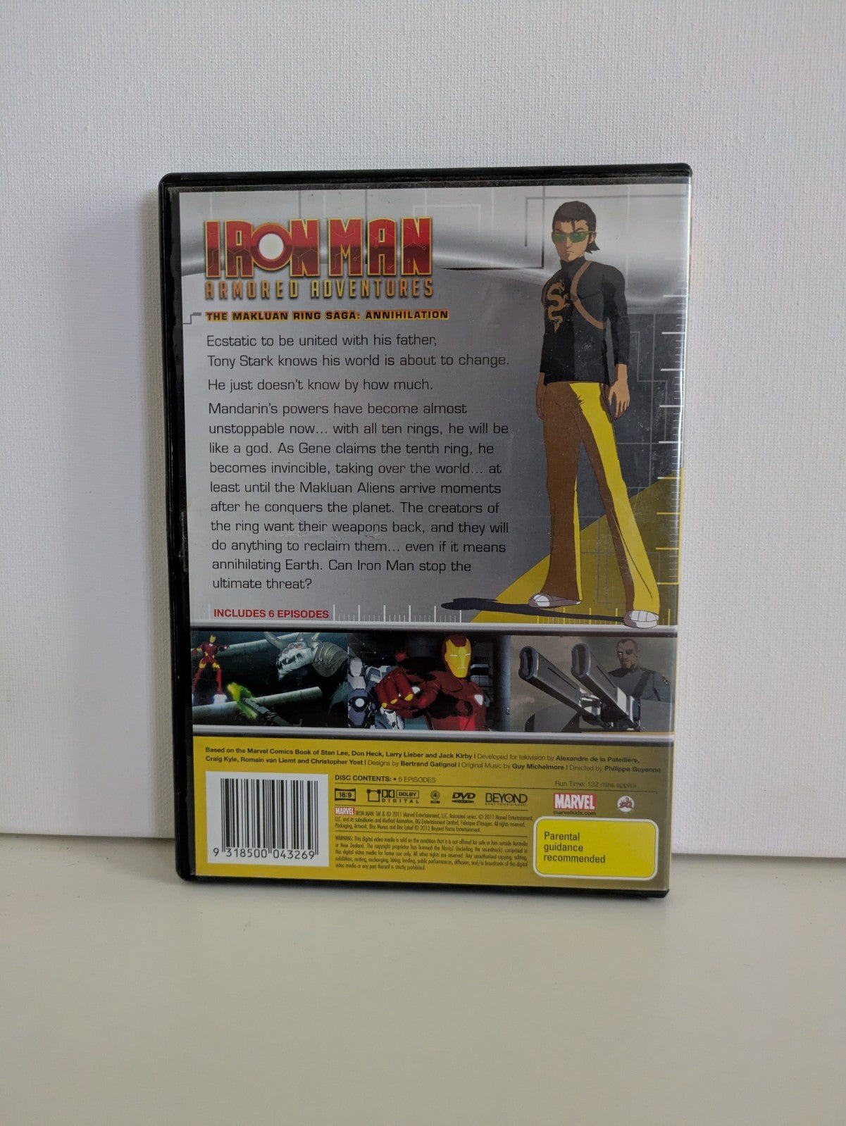 Iron Man: The Makluan Ring Saga: Annihilation DVD Region 4 DVD RetroExchange Australia