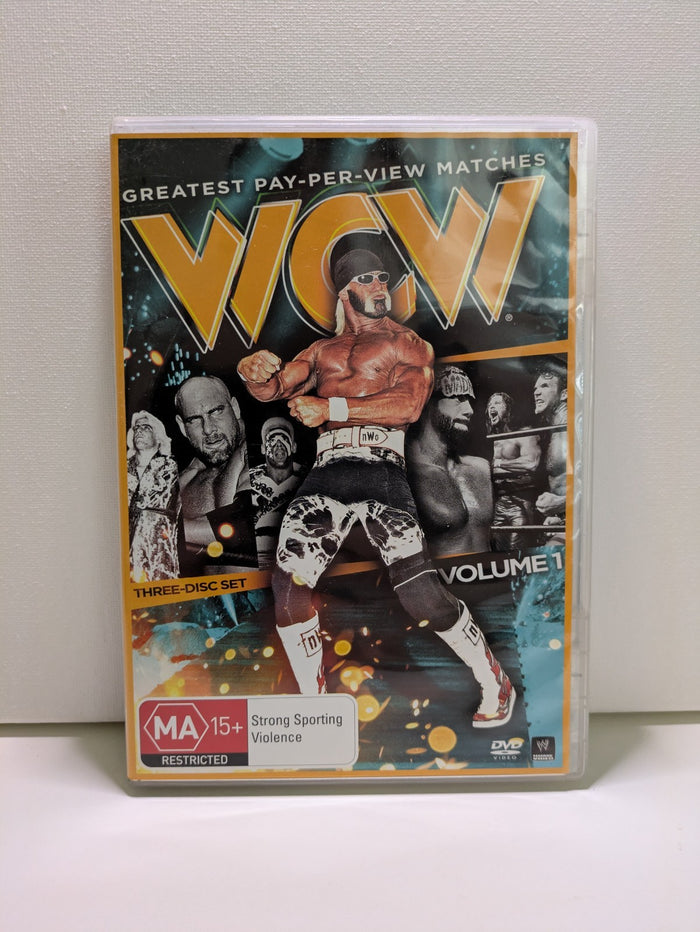 WCW Greatest Pay-Per-View Matches: Vol 1 DVD 2014 3-Disc Set) Region 4 | Retro Exchange