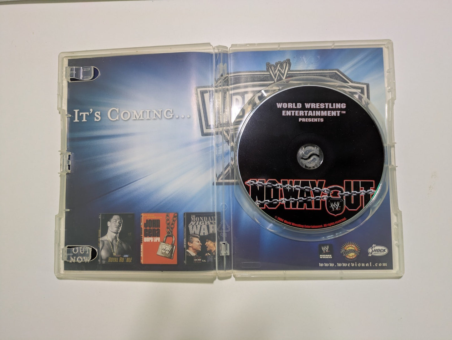 WWE Smack Down Wanted No Way Out DVD Retro Exchange Australia