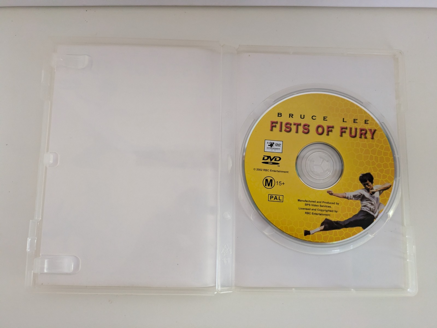 Bruce Lee Fists Of Fury DVD 1971 Retro Exchange Australia