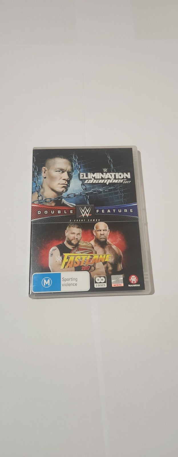 WWE-Fast Lane 2017 / Elimination Chamber 2017 (DVD, 2016) Retro Exchange Australia