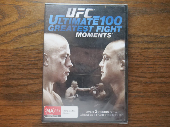 UFC - Ultimate 100 Greatest Fight Moments (2010) (DVD) - Sealed | Retro Exchange