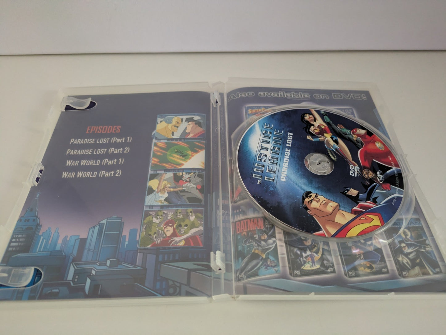 Justice League Paradise Lost - DVD - Region 4 DVD RetroExchange Australia