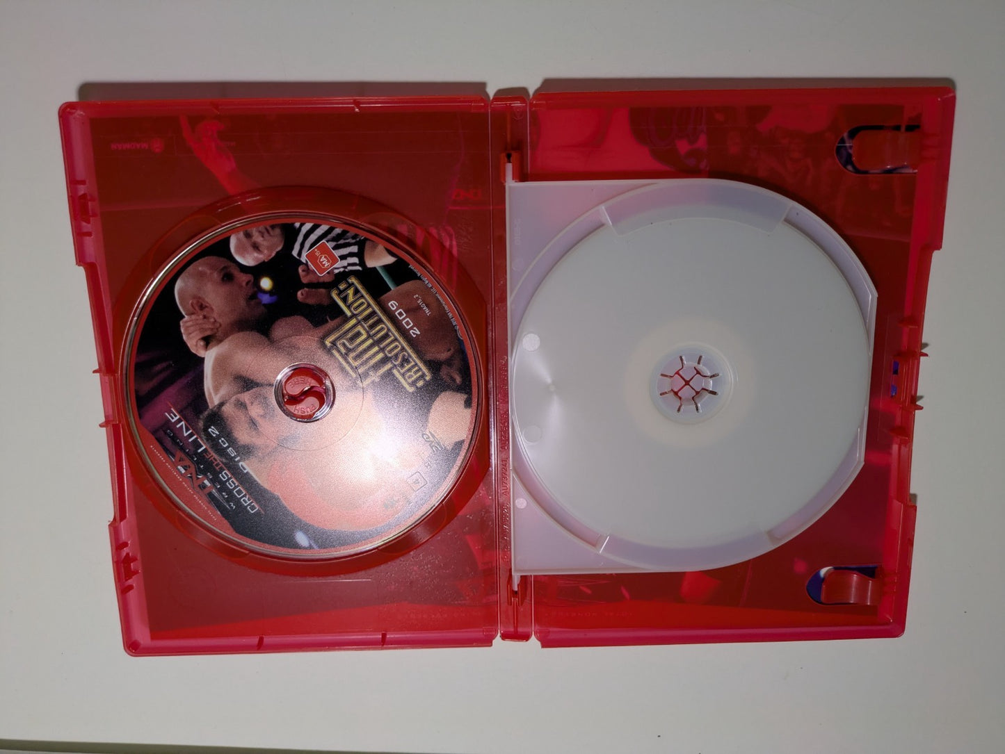 TNA Cross the Line Turning Point & Final Resolution Wrestling DVD - Region 4 Retro Exchange Australia