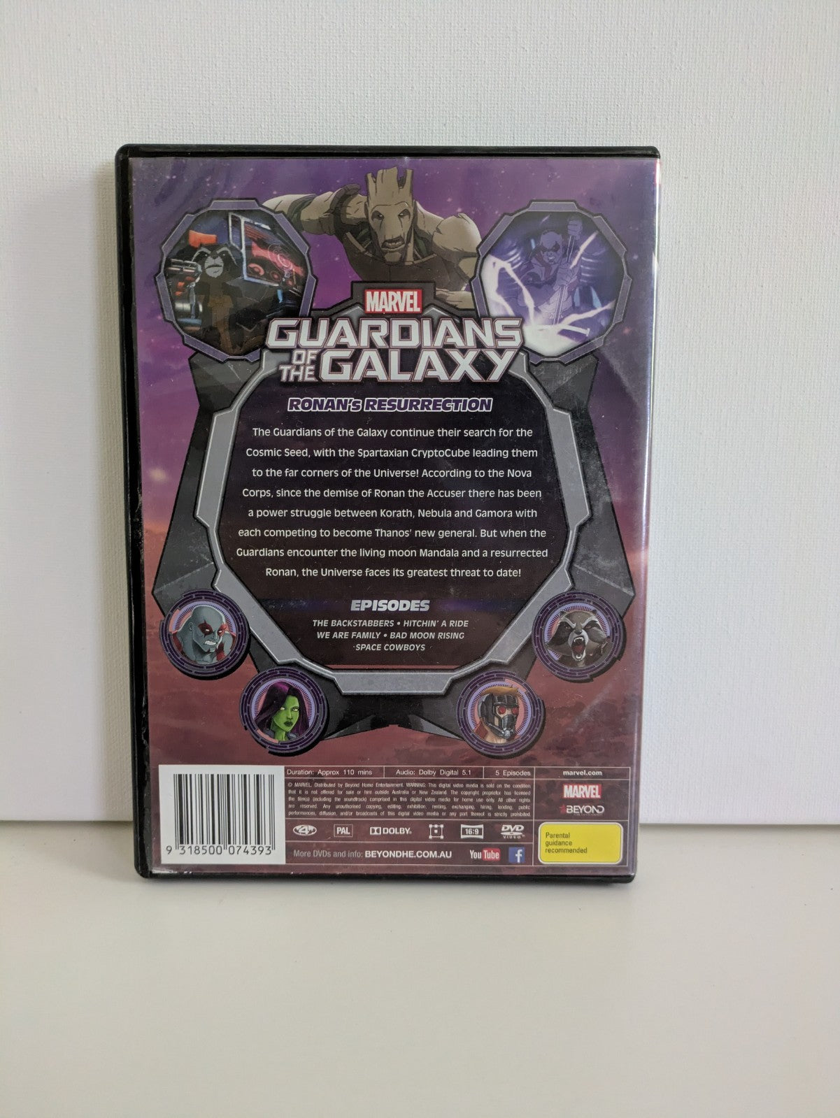 Guardians of the Galaxy-Ronan's Resurrection (DVD, 2016) DVD RetroExchange Australia