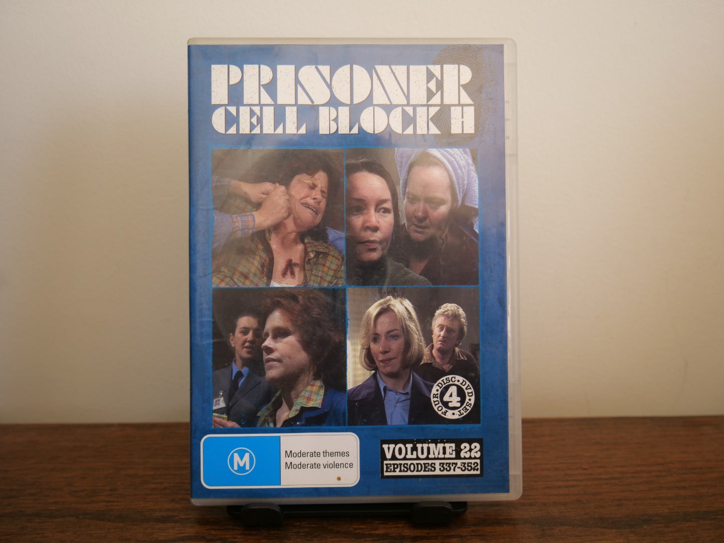 Prisoner Cell Block H Volume 22 Episodes 337-352 - DVD (4-Disc set) DVD RetroExchange Australia