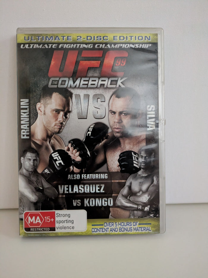 UFC Comeback Franklin Vs Silva DVD 2009 | Retro Exchange
