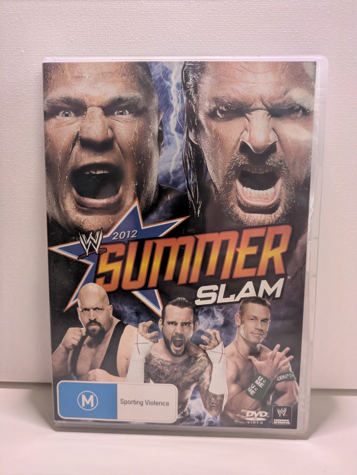WWE Summer Slam 2012 - DVD (Region 4) Retro Exchange Australia