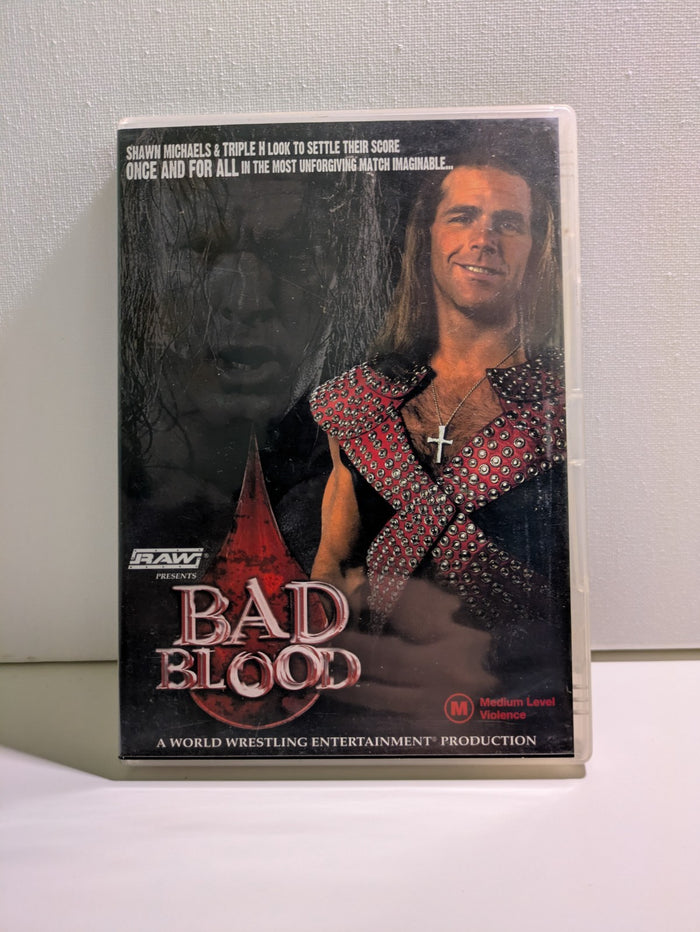 WWE RAW Bad Blood 2003 DVD | Retro Exchange
