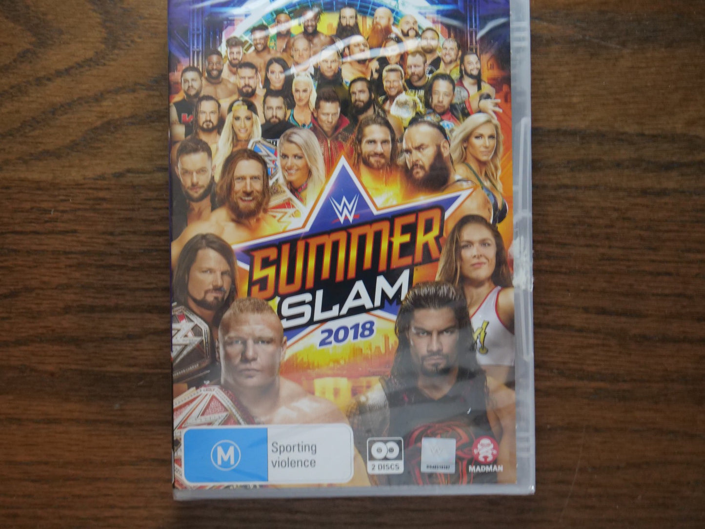 WWE - SummerSlam 2018 (DVD, Region 4) - Sealed Retro Exchange Australia