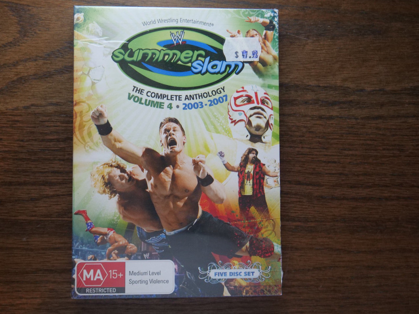 WWE - Summer Slam The Complete Anthology Vol 4 2003-2007 (DVD, Region 4) -Sealed Retro Exchange Australia