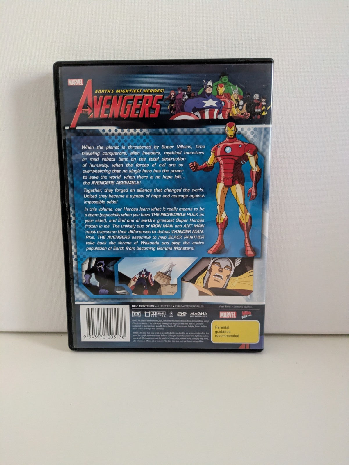 The Avengers - Captain America Reborn - DVD DVD RetroExchange Australia