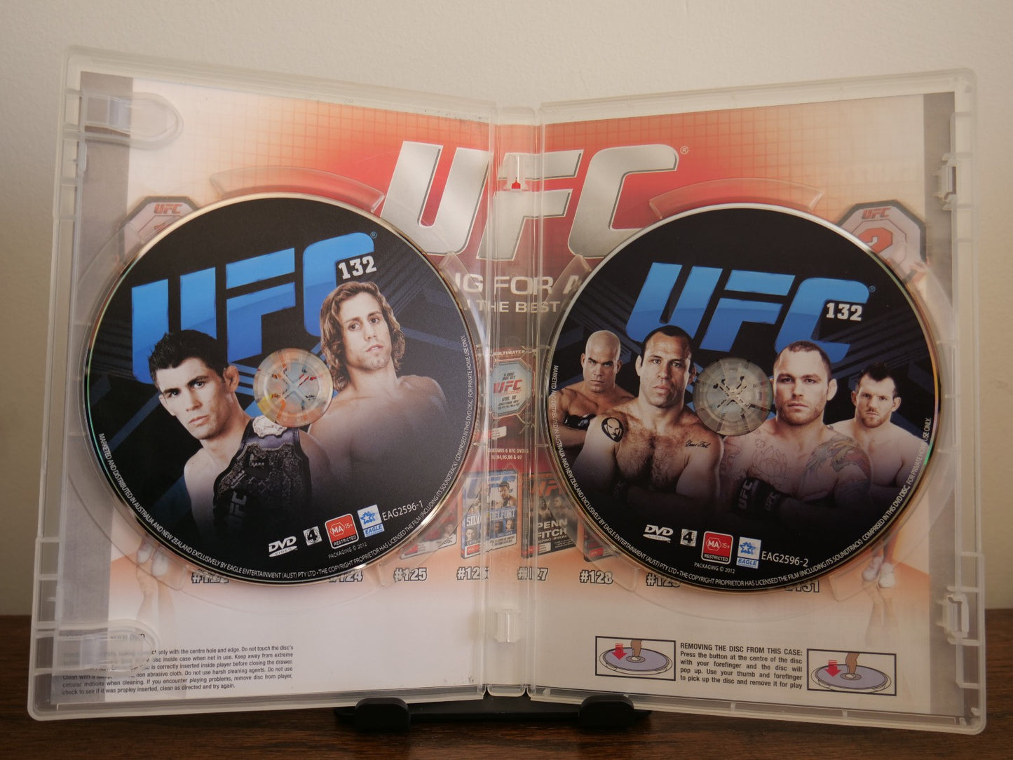 UFC #132 - Cruz Vs Faber (DVD, 2011) Sports DVD RetroExchange Australia