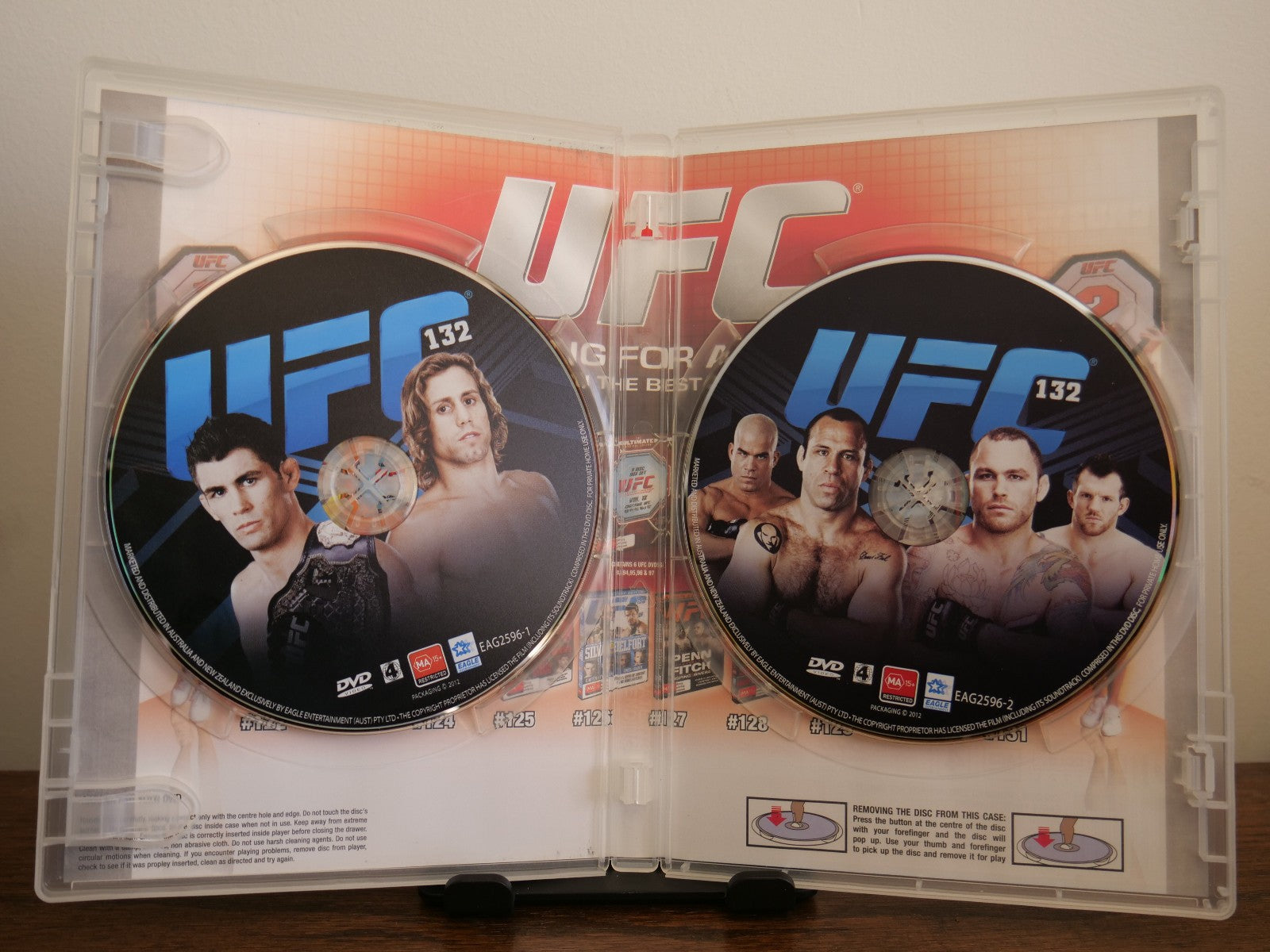 UFC #132 - Cruz Vs Faber (DVD, 2011) Sports DVD RetroExchange Australia