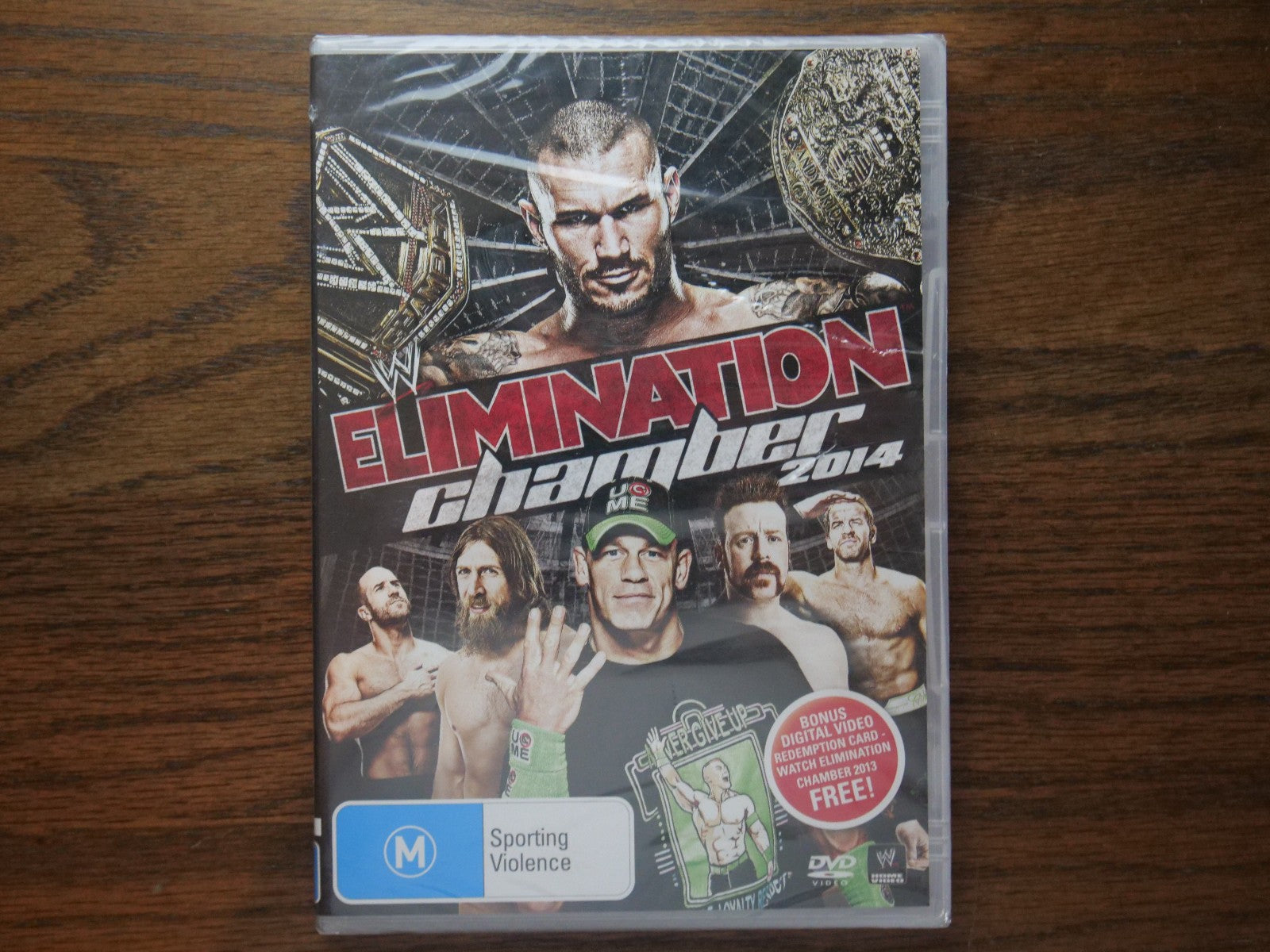 WWE - Elimination Chamber 2014 (DVD, Region 4) - Sealed Retro Exchange Australia