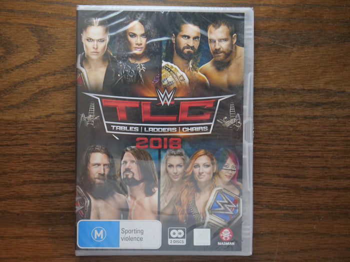 WWE - TLC - Tables, Ladders, Chairs 2018 (DVD) - Sealed | Retro Exchange