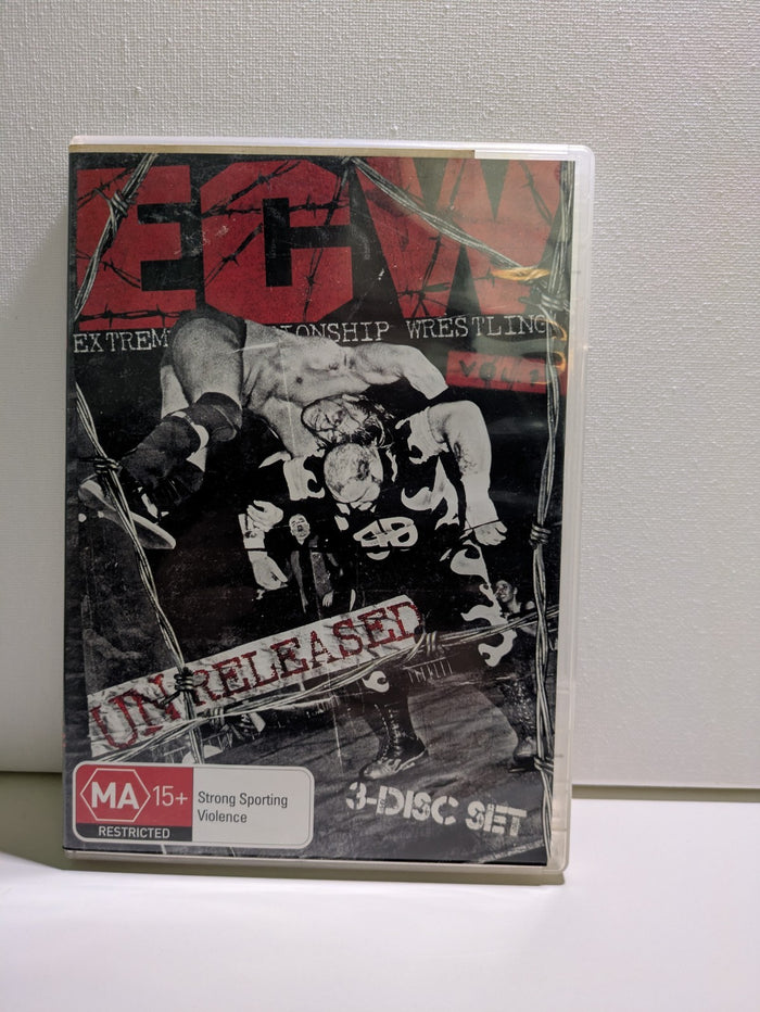 ECW Unreleased Vol. 1 DVD 2012 3-Disc Set | Retro Exchange