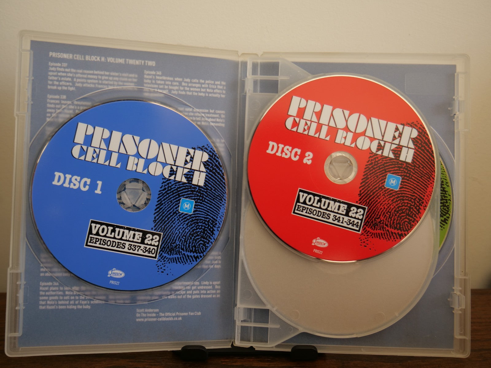 Prisoner Cell Block H Volume 22 Episodes 337-352 - DVD (4-Disc set) DVD RetroExchange Australia