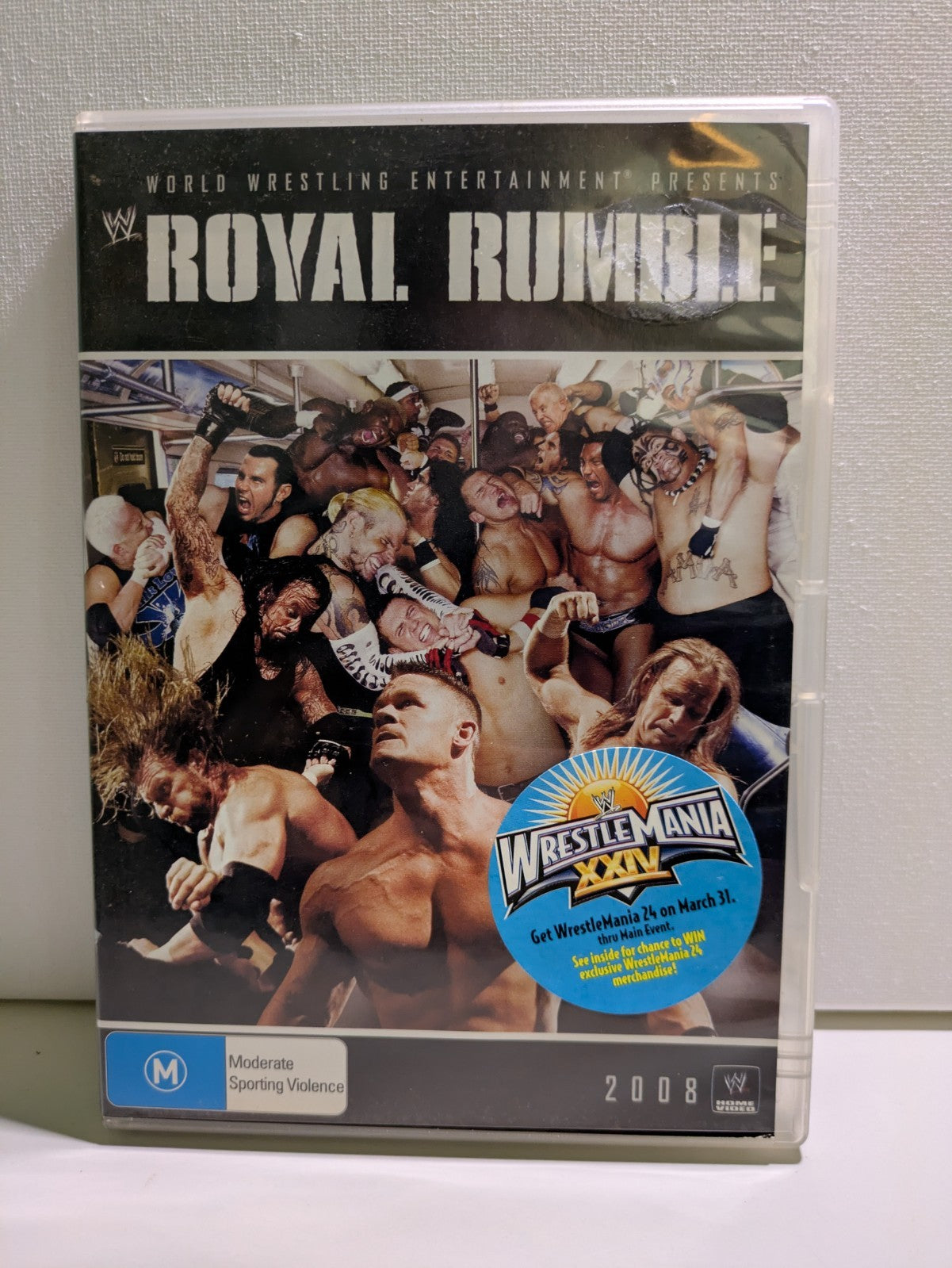 WWE Royal Rumble 2008 DVD Retro Exchange Australia