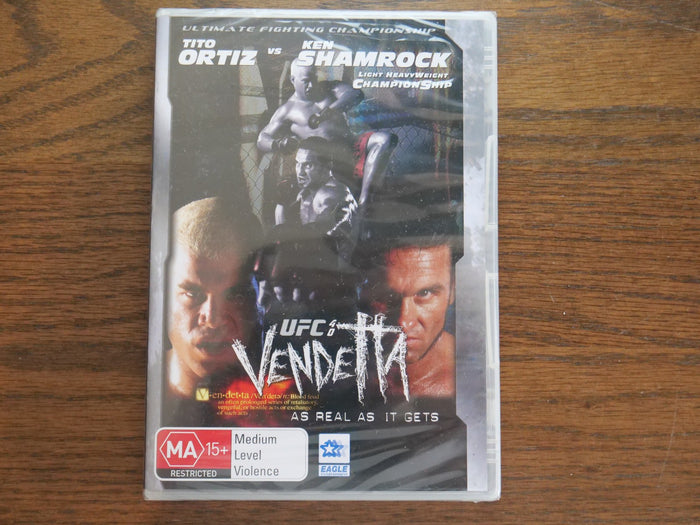 UFC 40 - Vendetta (MMA / Ken Shamrock vs Tito Ortiz) DVD Region 4 - Sealed | Retro Exchange