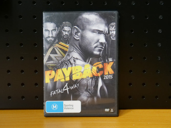 WWE - Payback 2015 (DVD, 2015) | Retro Exchange