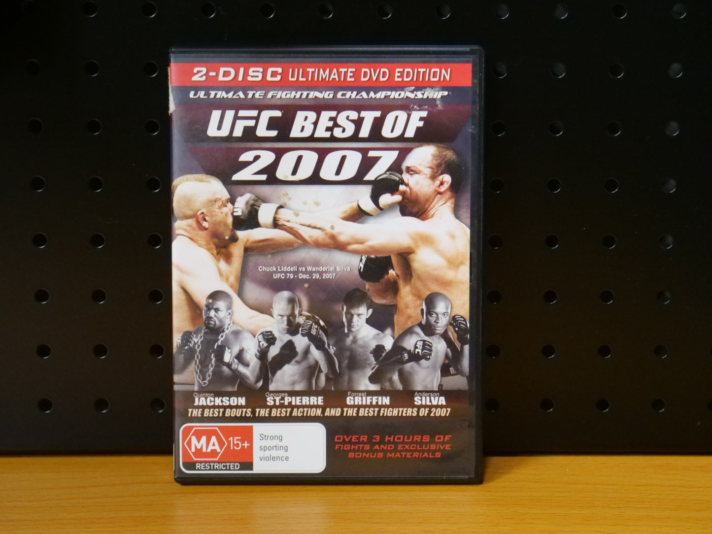 UFC The Best of 2007 - Ultimate Fighting Championship - DVD Retro Exchange Australia
