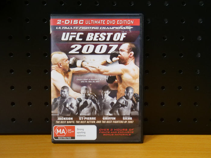 UFC The Best of 2007 - Ultimate Fighting Championship - DVD | Retro Exchange