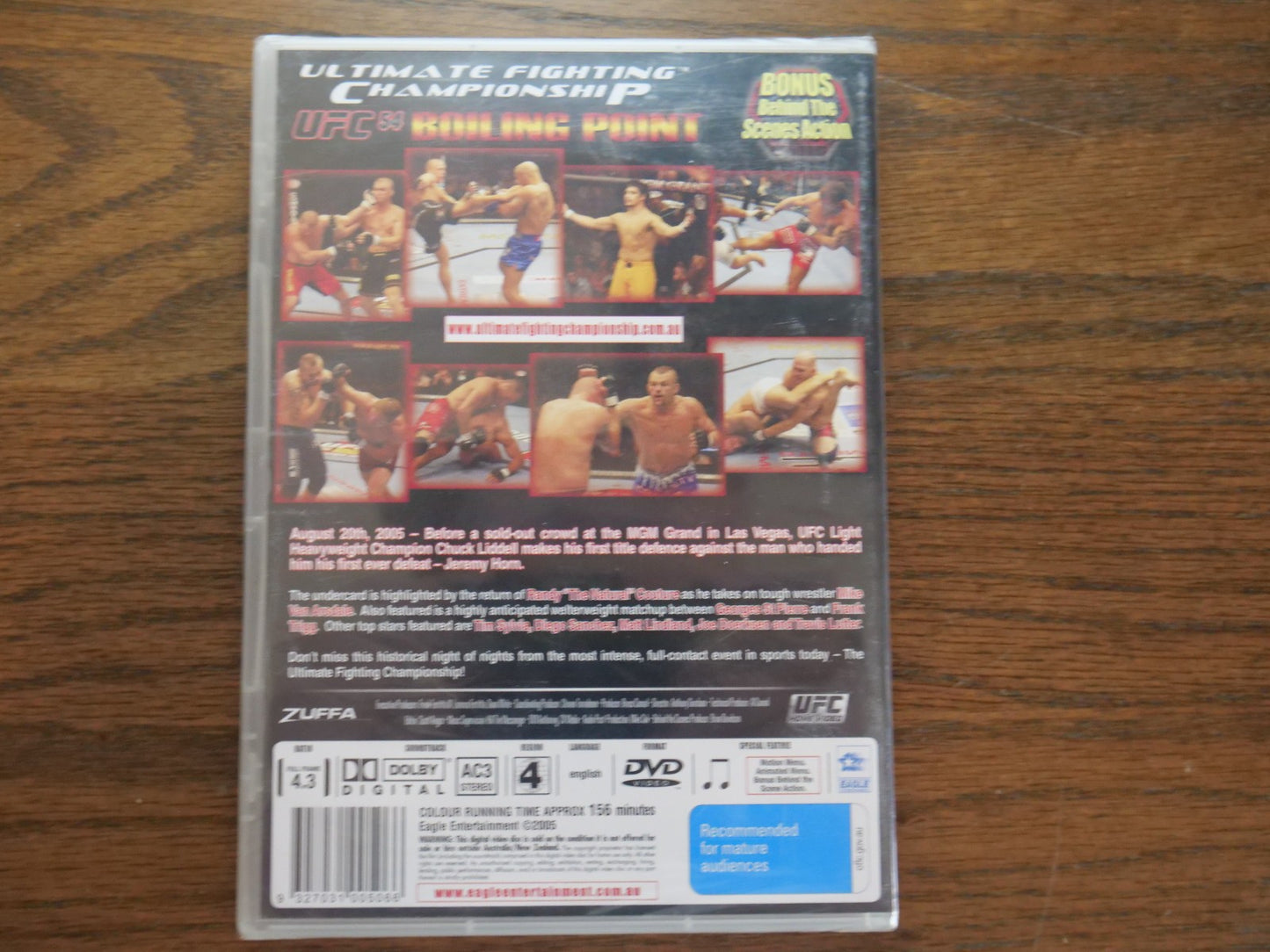 UFC #54 Boiling Point (DVD) - Sealed Retro Exchange Australia