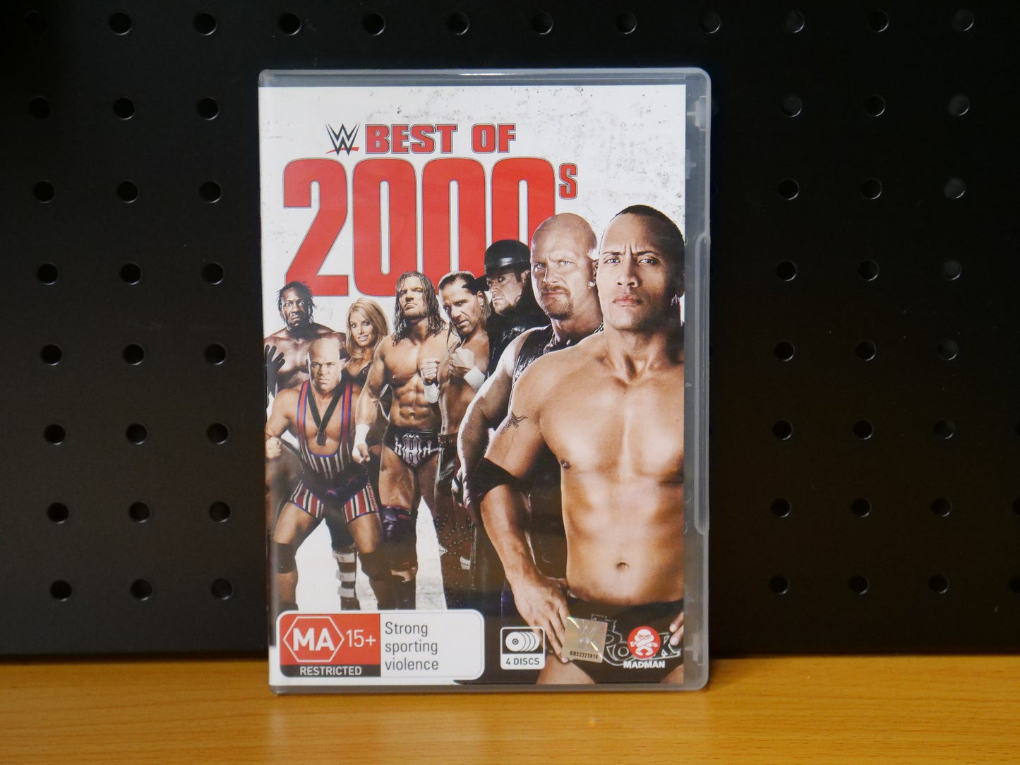 WWE Best of 2000s Wrestling DVD Region 4 4 Disc Set Dvd Box Set Retro Exchange Australia