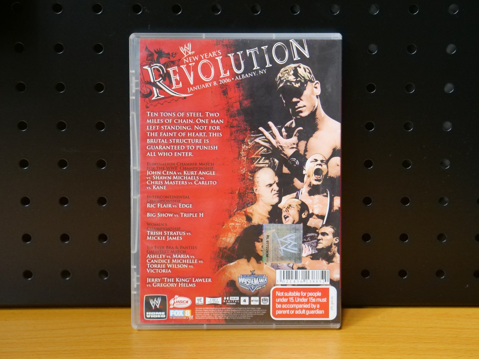 WWE-New Year's Revolution (DVD 2006) Pre-owned Retro Exchange Australia