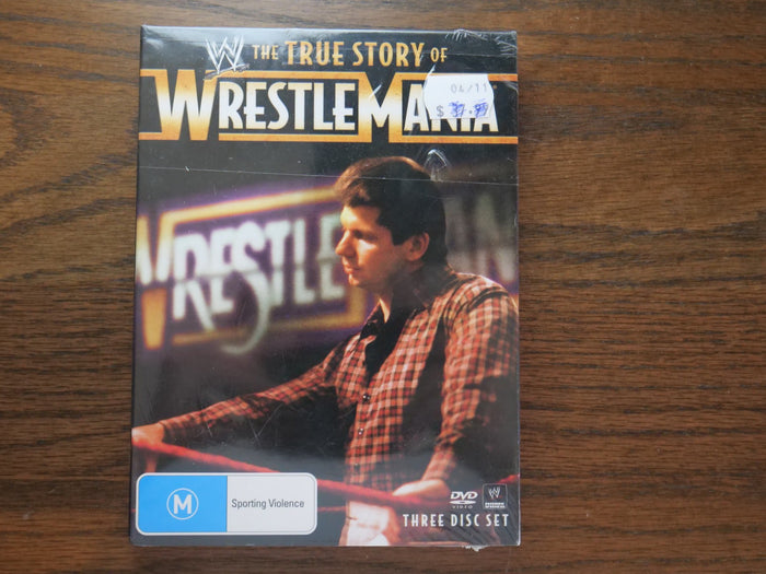 WWE - The True Story of WrestleMania (DVD) 3-Disc Set - Sealed | Retro Exchange