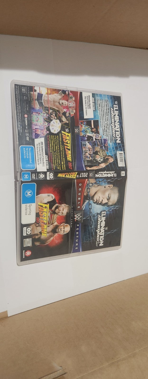 WWE-Fast Lane 2017 / Elimination Chamber 2017 (DVD, 2016) Retro Exchange Australia