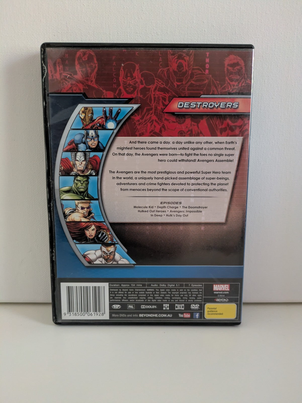 Avengers Assemble - Destroyers - DVD - Region 4 DVD RetroExchange Australia