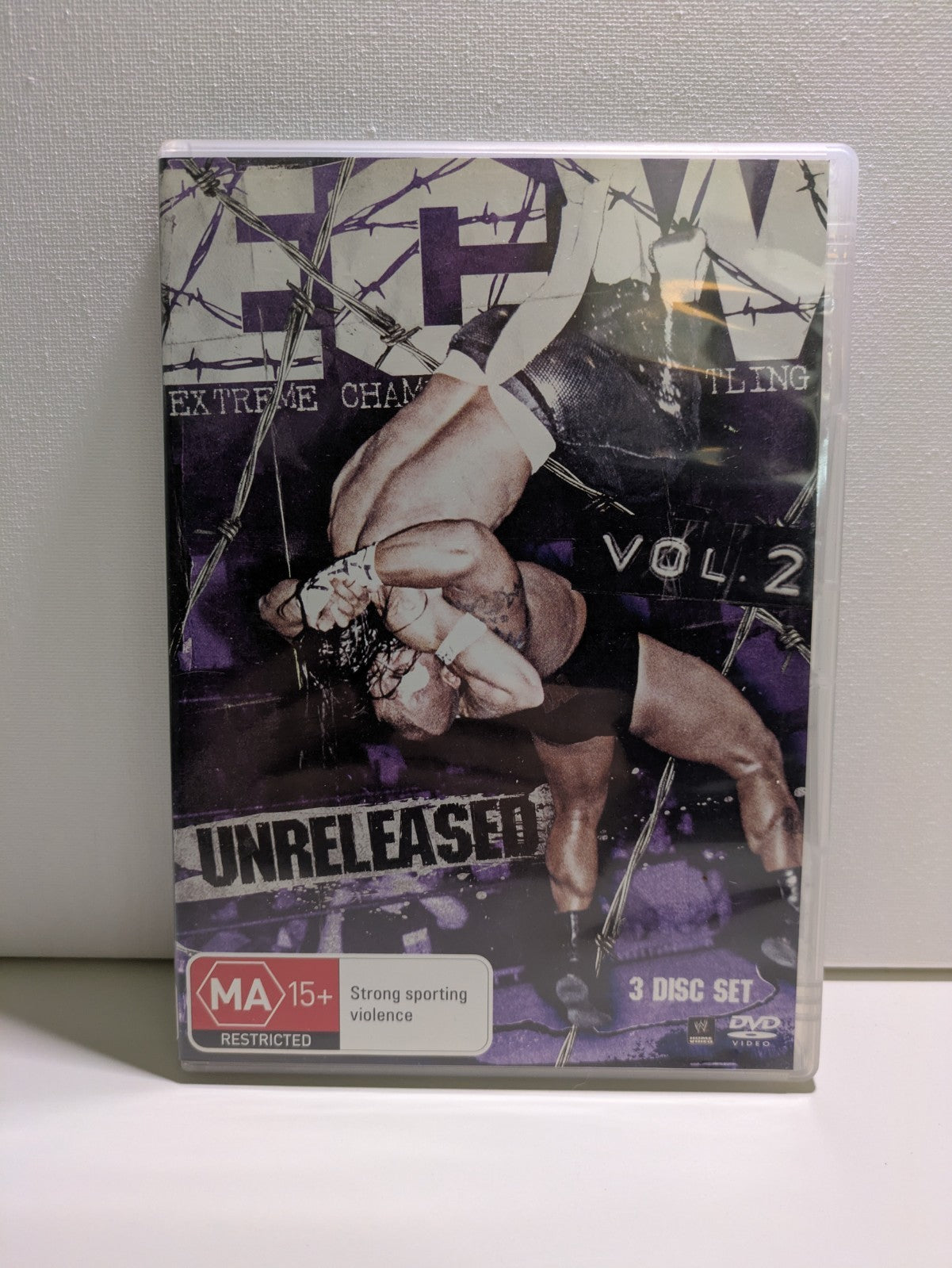 ECW Extreme Championship Wrestling Unreleased Volume 2 Region 4 Dvd 3-disc Set Retro Exchange Australia