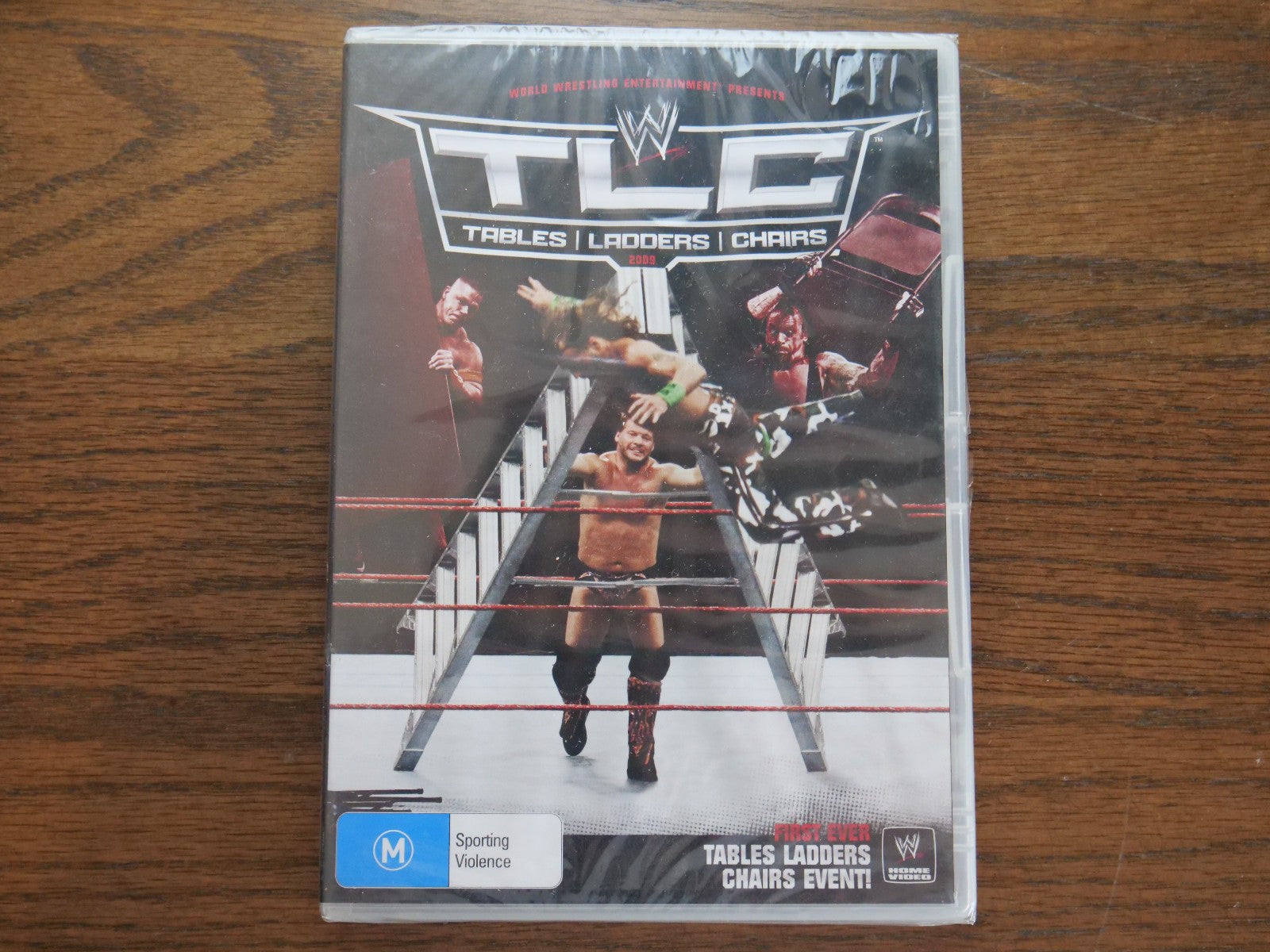 WWE TLC Tables Ladders Chairs 2009 (DVD, Region 4) - Sealed Retro Exchange Australia
