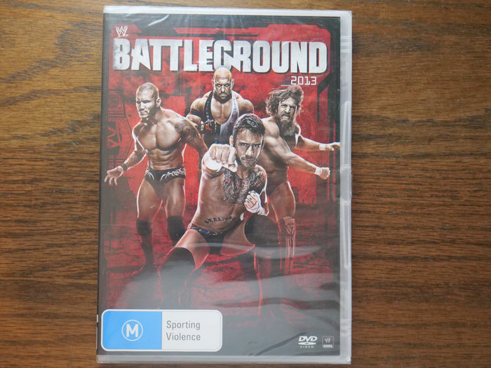 WWE - Battleground (DVD, Region 4) - Sealed | Retro Exchange