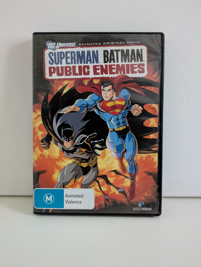 Superman Batman Public Enemies - DVD - Region 4 | Retro Exchange