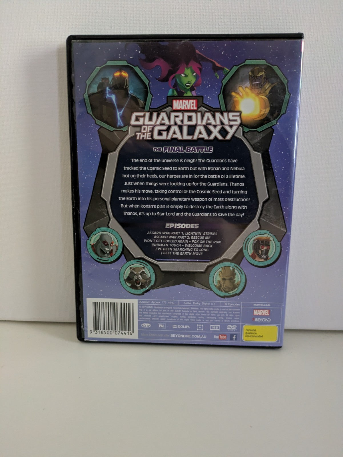 Guardians Of The Galaxy - The Final Battle (DVD, 2015) R4 DVD RetroExchange Australia
